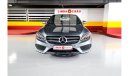 Mercedes-Benz C200 SOLD ||| Mercedes Benz C200 AMG 2017 GCC under Agency Warranty with Flexible Down-Payment