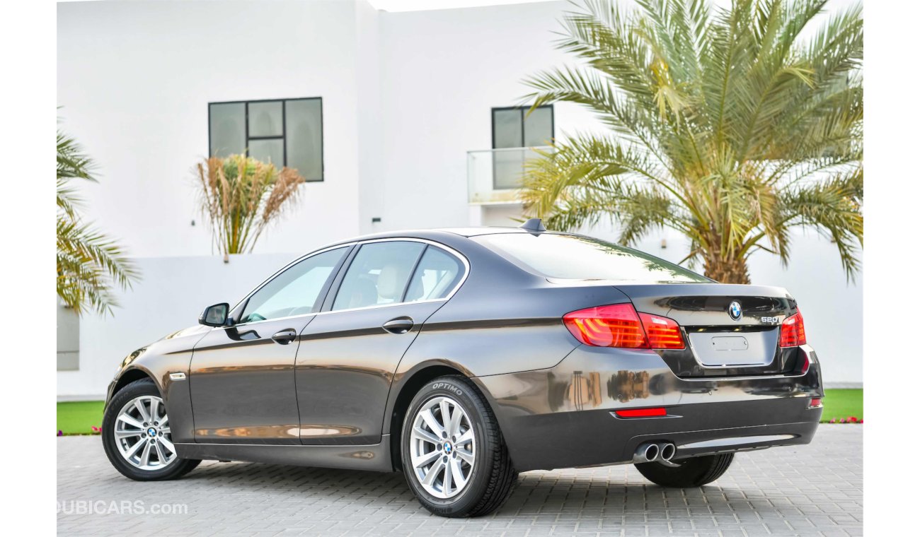 بي أم دبليو 520 Luxury Line - Immaculate Condition - AED 1,449 Per Month! - 0% DP