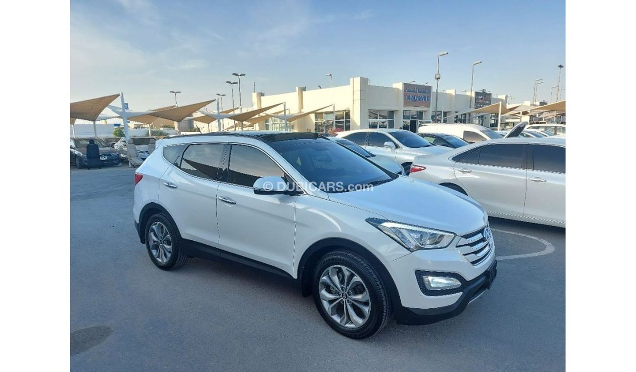 هيونداي سانتا في سنتافى بحاله ممتازه فورويل بانوراما 6 سليندر