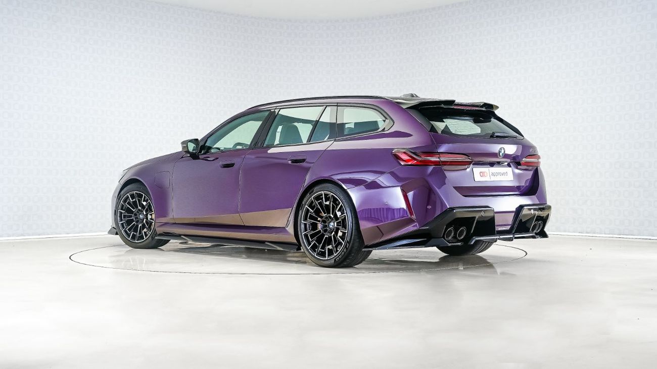 بي أم دبليو M5 M5 Touring Individual | AED 9,672 PM | Warranty October 2027 - Service October 2028 | GCC