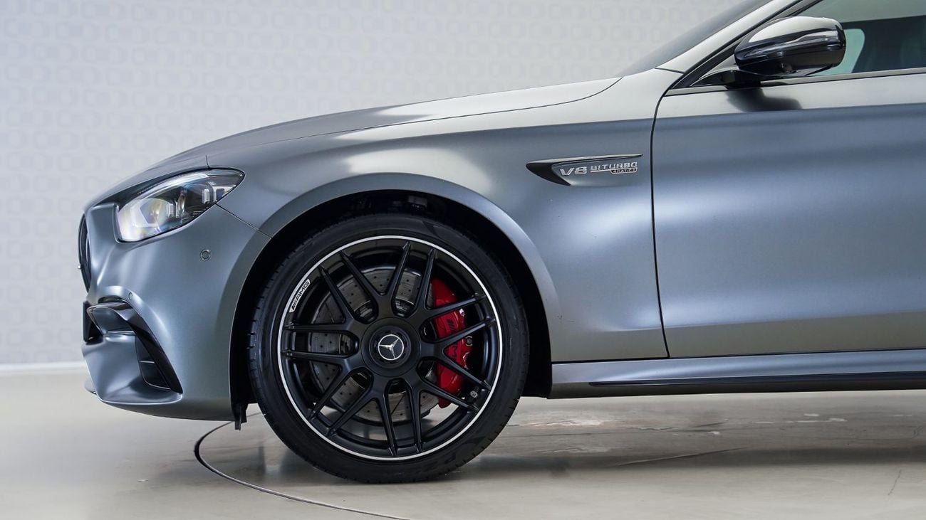 مرسيدس بنز E 63 AMG E63 AMG S | AED 5,758 PM | Warranty & Service August 2027 | GCC