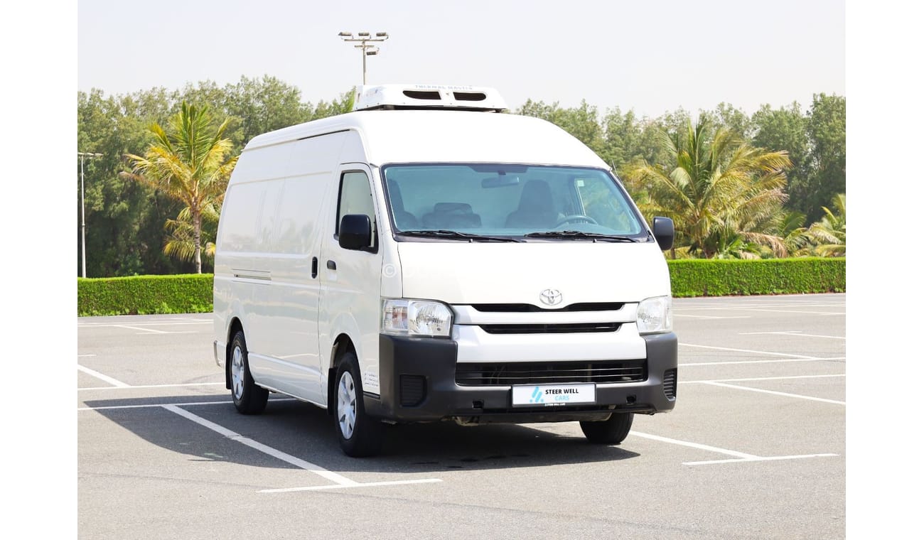 Toyota Hiace 2018 | Toyota Hiace | High Roof Chiller Van | GCC Specs | Excellent Condition