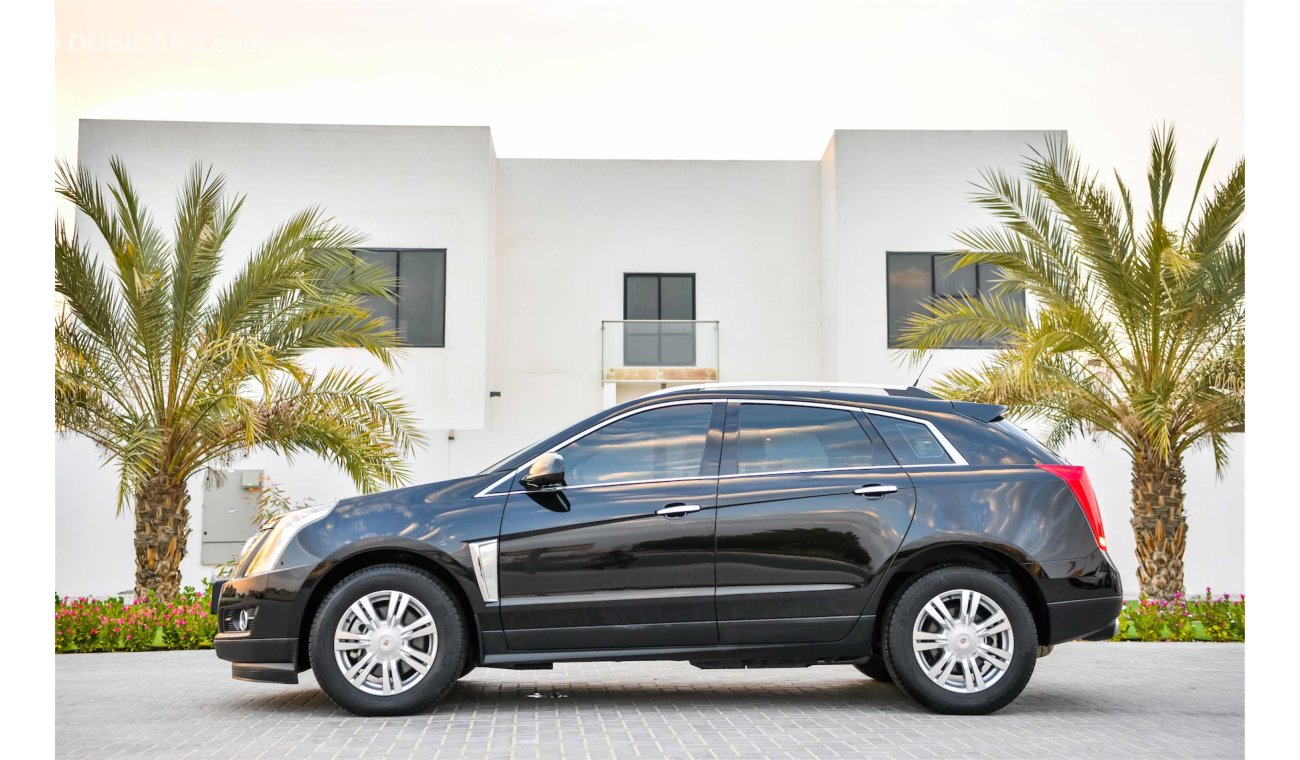 Cadillac SRX 3.6L V6 - AED 1,547 Per Month - 0% DP