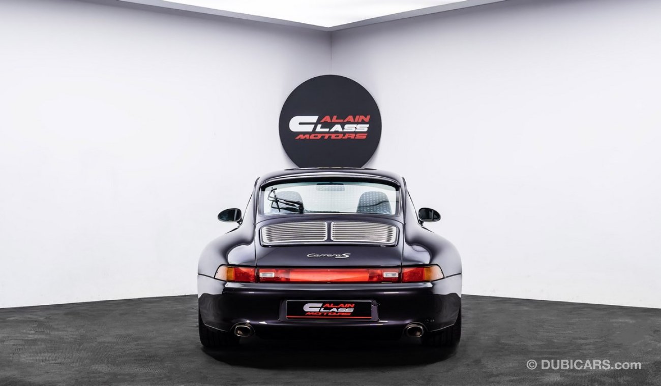 بورش 911 S Carrera 1997 - Japanese Specs