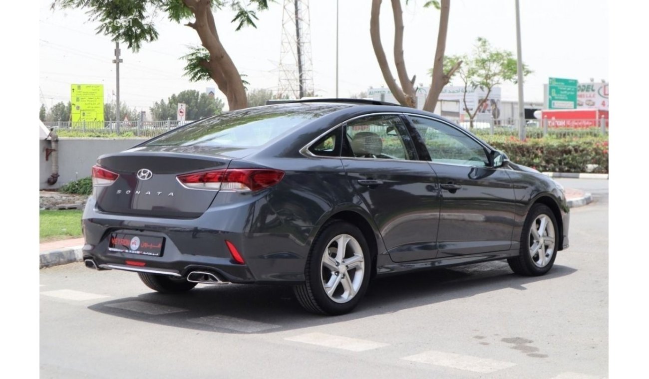 Hyundai Sonata GL GL GL GL HYUNDAI SONATA 2.4 L 2018 GCC PANORAMIC SUN ROOF FULL OPTION LOW KM WITH WARRANTY