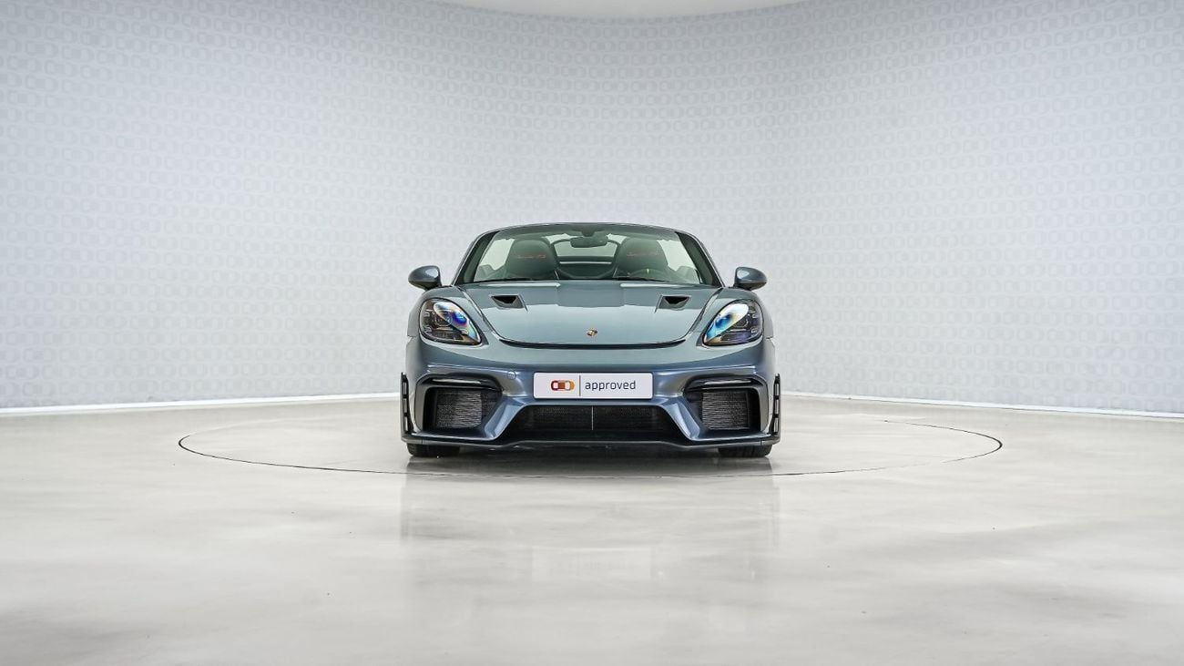 Porsche 718 Spyder RS UAE's Very Best Example | AED 8,522 Per Month