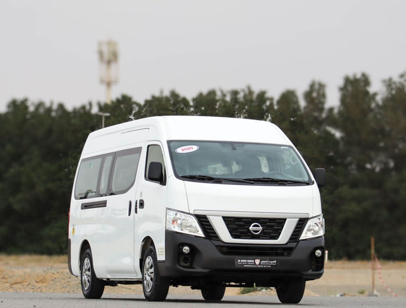 Nissan Urvan Std 2.5L (14 Seater) Nissan Urvan 2.5L 2020 GCC Original Paint accident-free in excellent condition,