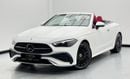 مرسيدس بنز سي إل إي 300 كابريوليه 2025 Mercedes-Benz CLE 300 4Matic, Mercedes Warranty, Excellent Condition, GCC