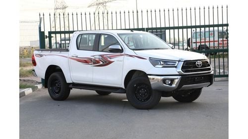 Toyota Hilux 2023 Toyota Hilux 4x4 DC 2.8 - Super White inside Maroon | Export Only