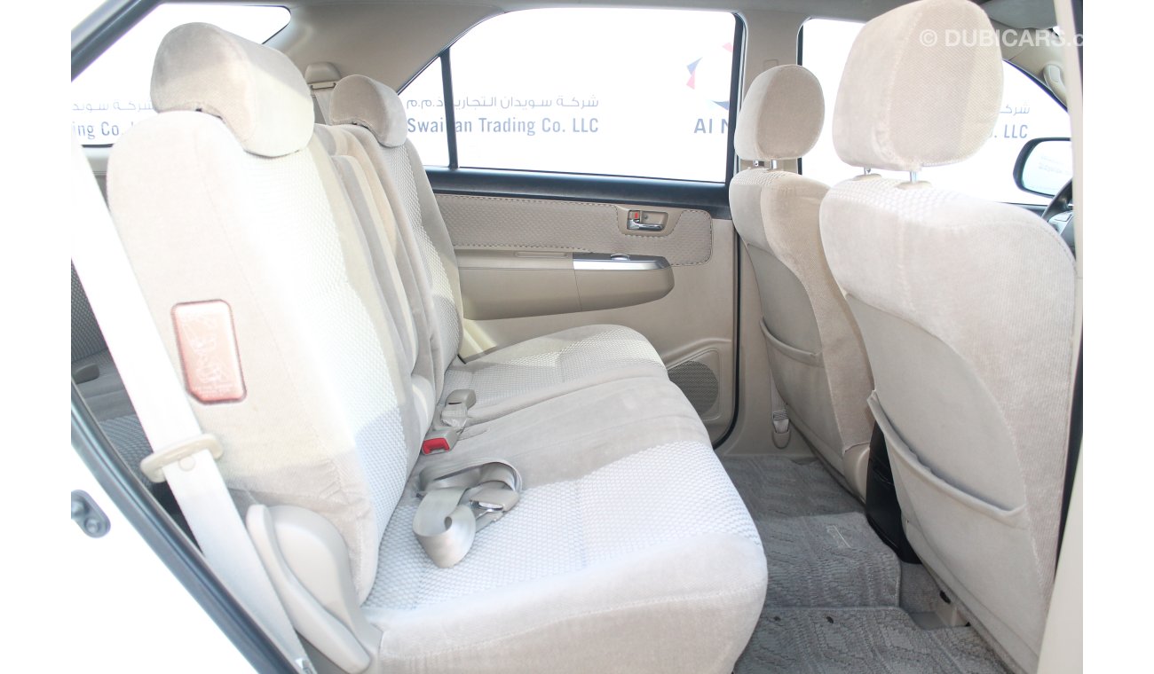 Toyota Fortuner 2.7L EXR 2015 MODEL REAR PARKING SENSOR GCC SPECS AND FREE REGISTRATION