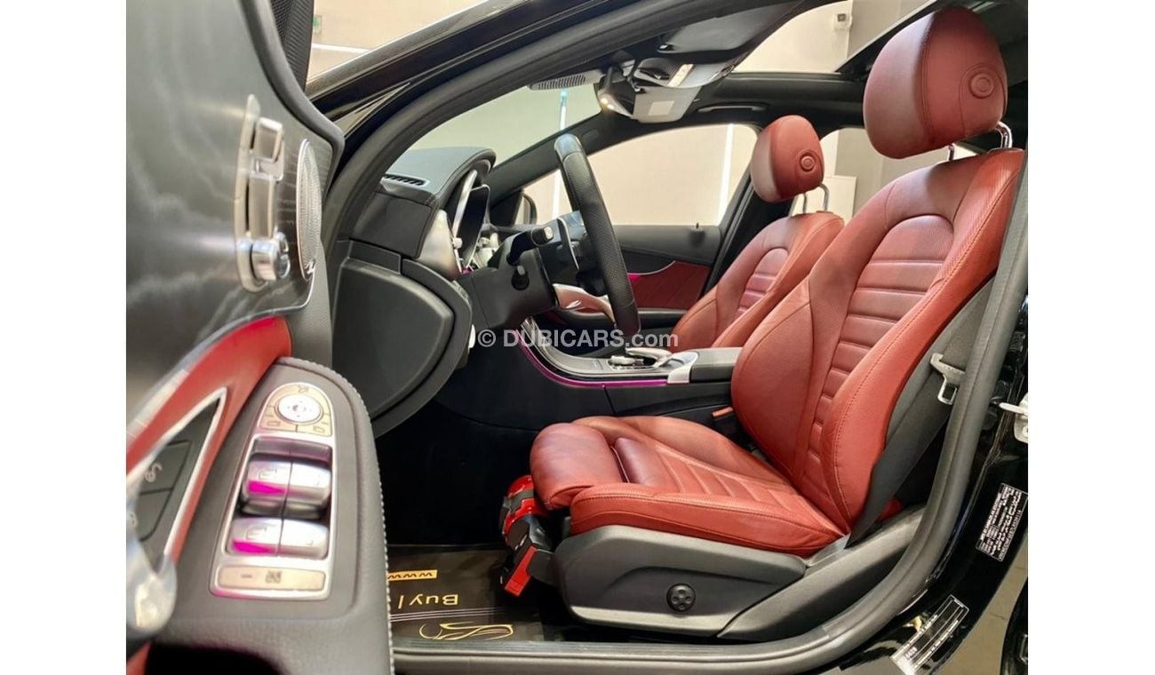 Mercedes-Benz C 43 AMG 2020 Mercedes-Benz C43 AMG Full Option, Mercedes History, Mercedes Warranty/Service Contract, GCC