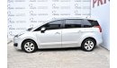 Peugeot 5008 1.6L PREMIUM 2016 GCC  7 SEATER SUV NAVIGATION RAMADAN OFFER INSURANCE/SERVICE/WARRANTY