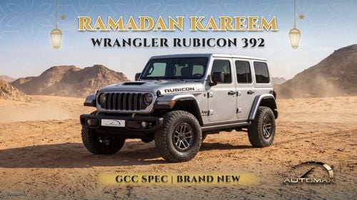 Jeep Wrangler RUBICON 392 V8 6.4L 2024 GCC With 3 Years Or 100,000 Km Warranty