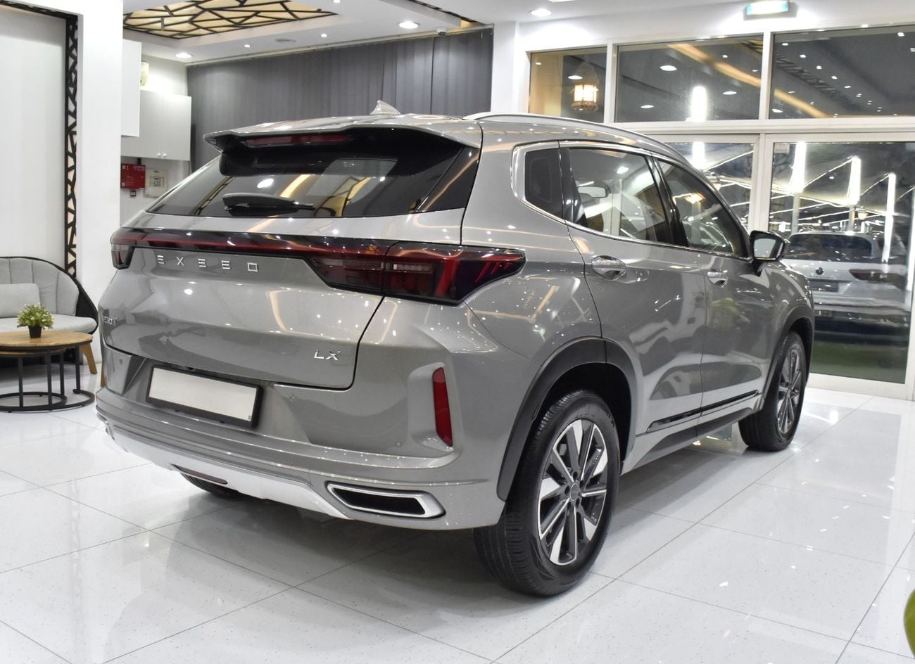 Exeed LX FLAGSHIP EXCELLENT DEAL for our Exeed LX 230T ( 2025 Model ) in Silver Color GCC Specs