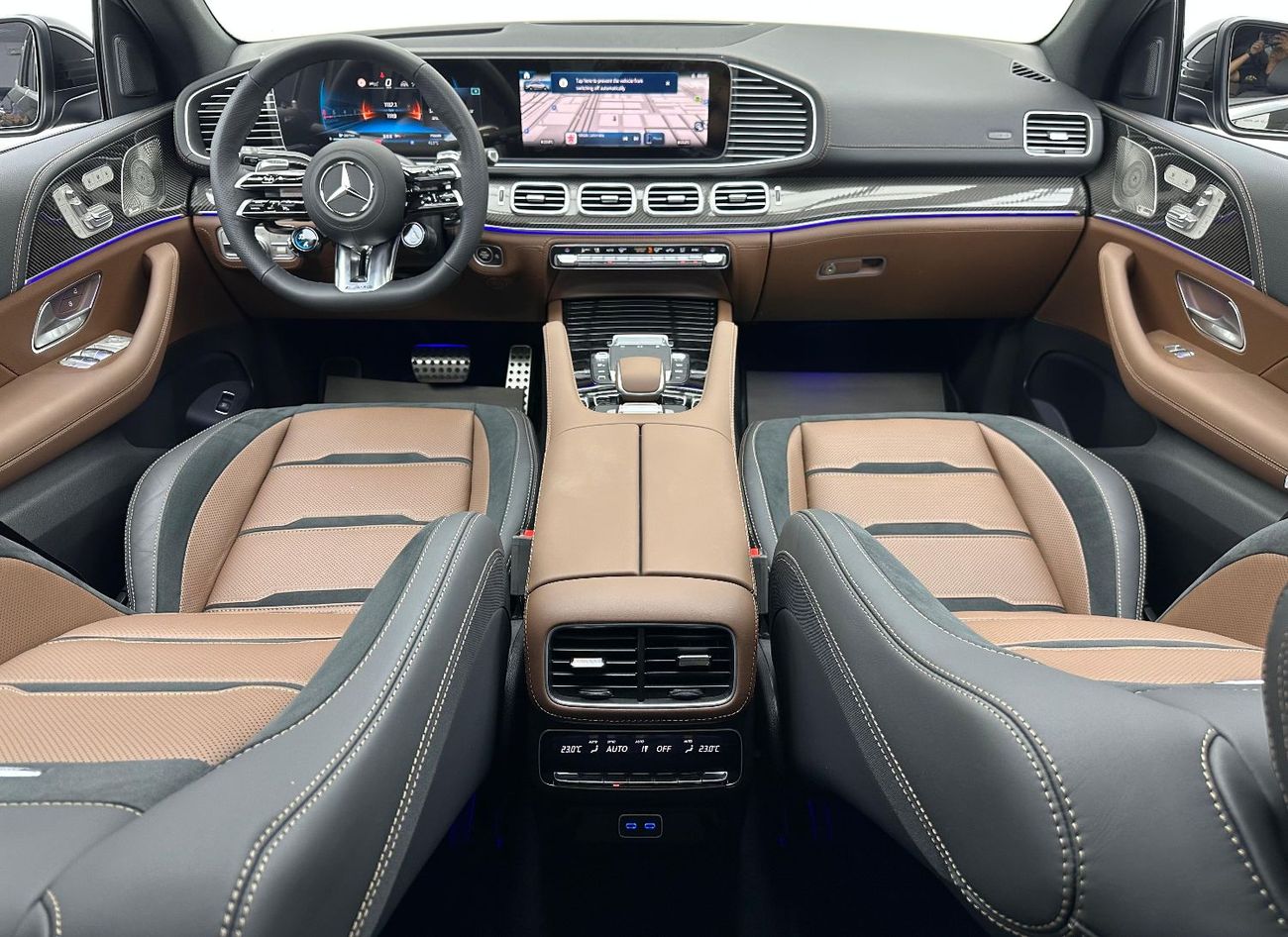 مرسيدس بنز GLE 53 AMG كوبيه 4MATIC+ 2025 Mercedes Benz GLE53 AMG 4MATIC Plus, 5 Years Mercedes Warranty, Full Option, Very Low K