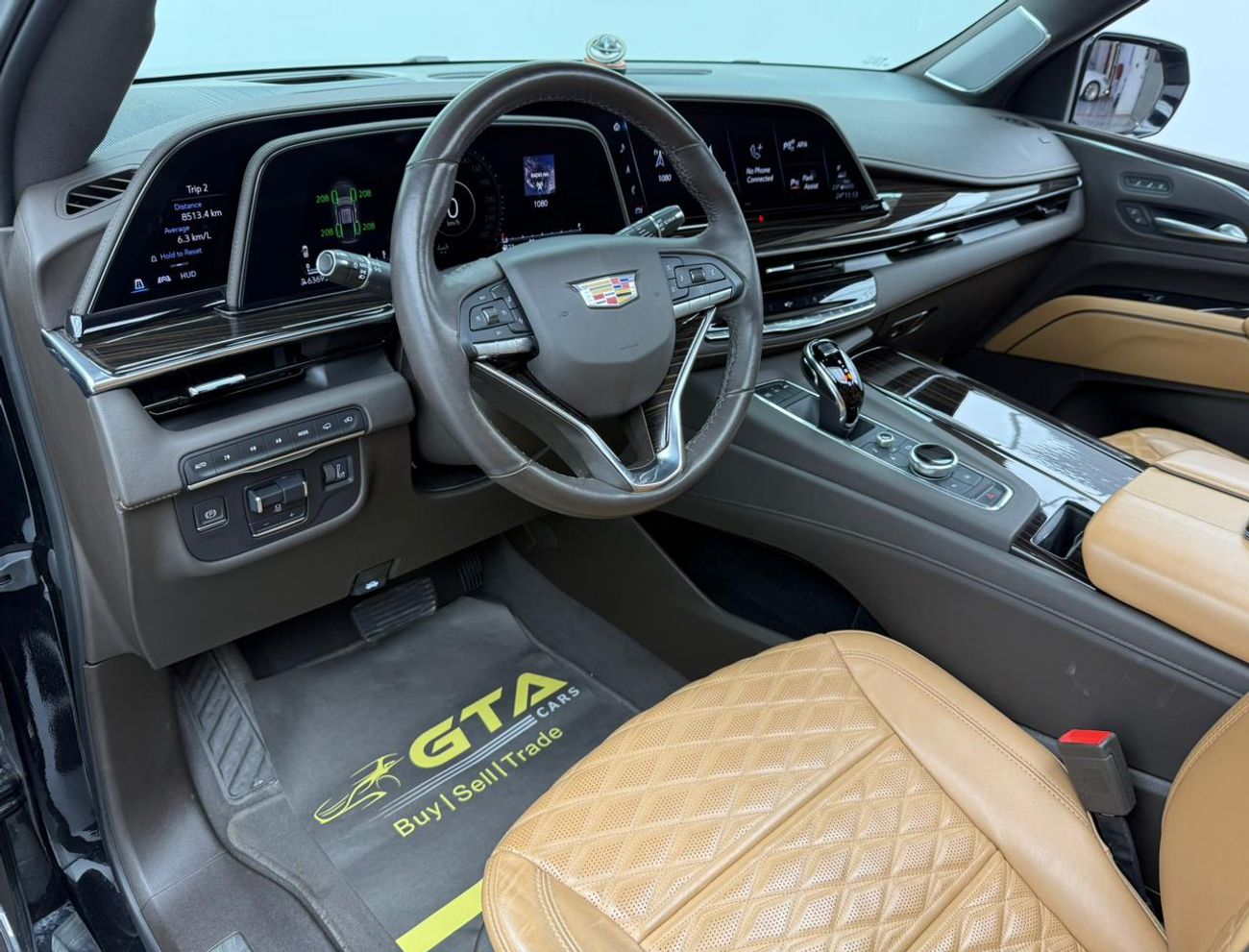 كاديلاك إسكالاد 2022 Cadillac Escalade ESV Platinum, Oct/2026 Cadillac Warranty, Oct/2027 Cadillac Service Contract,