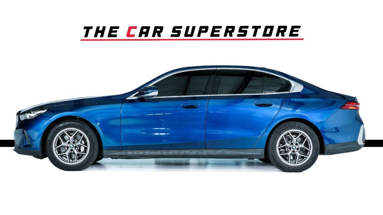 BMW 530i PURE GCC-BMW Warranty service until 2020-FSH With BMW-High Specifications-Metallic Blue