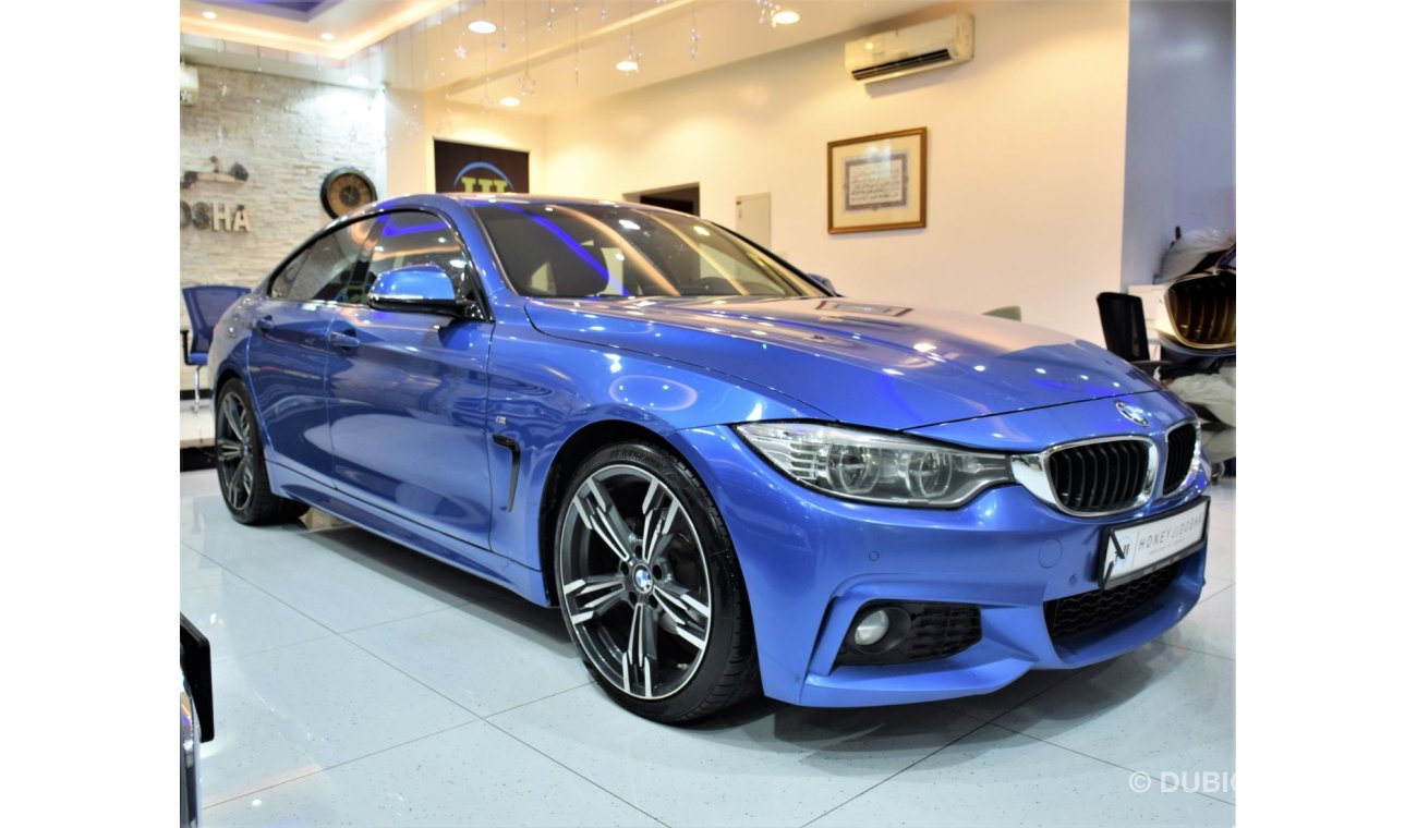 بي أم دبليو 420 EXCELLENT DEAL for our BMW 420i M-Kit GranCoupe 2016 Model!! in Blue Color! GCC Specs