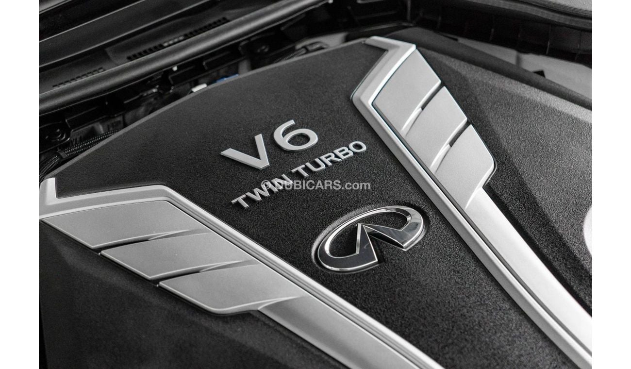 Infiniti Q50 Red Sport 400 2018 Infiniti Q50 S 3.0L V6 Red Sport / Full Infiniti History