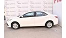 Toyota Corolla AED 1192 PM | 0% DP | 2.0L SE GCC WARRANTY