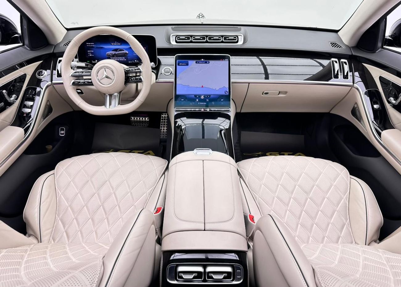 Mercedes-Benz S 580e 2023 Mercedes-Benz S580e, Maybach Kit, 1 Year Unlimited Km Warranty, Full Service History, GCC