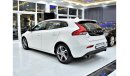 Volvo V40 EXCELLENT DEAL for our Volvo V40 T4 ( 2015 Model ) in White Color GCC Specs