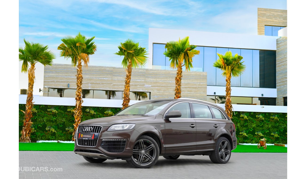 أودي Q7 S-Line | 1,761 P.M  | 0% Downpayment | Excellent Condition!