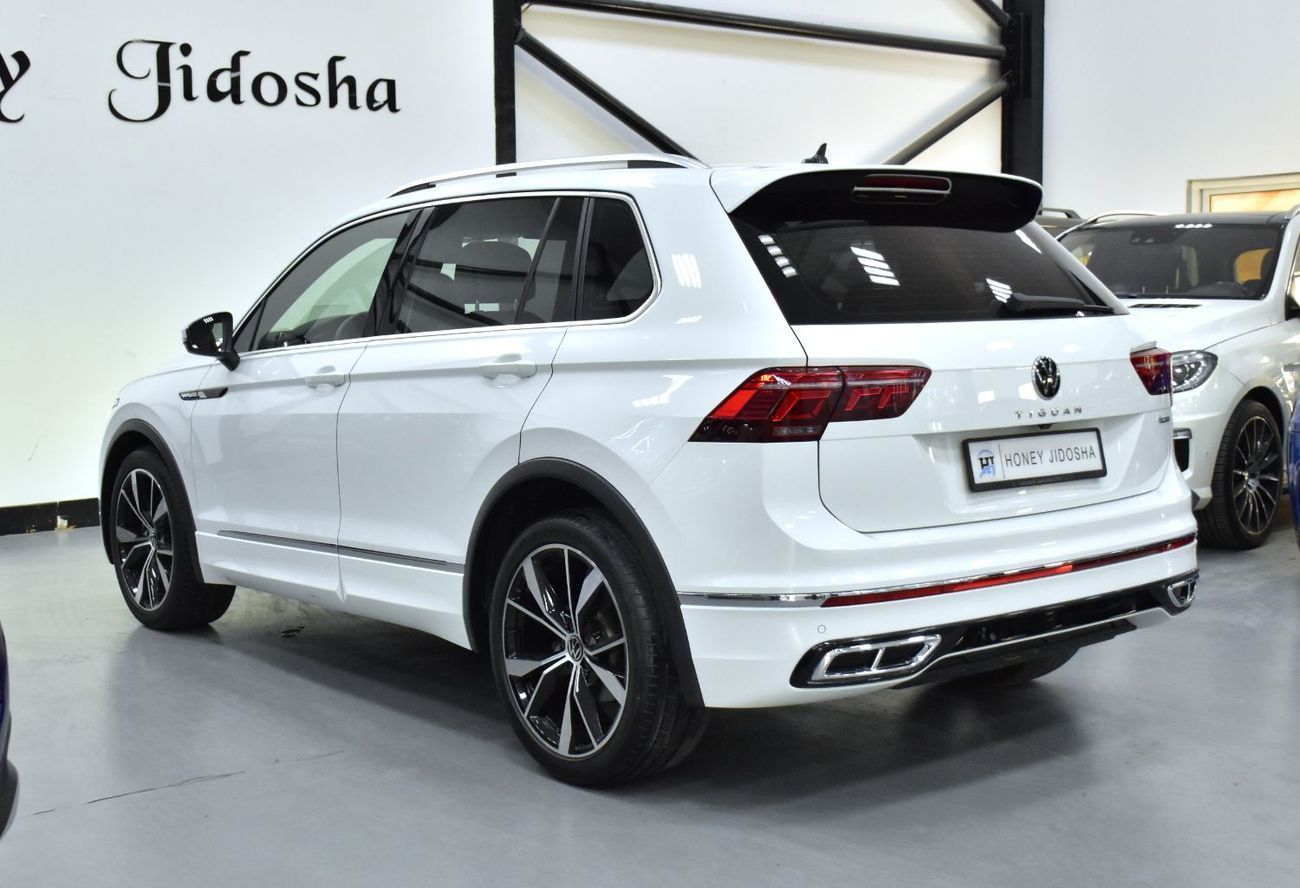 فولكس واجن تيجوان Volkswagen Tiguan R-Line 4Motion ( 2024 Model ) in White Color GCC Specs