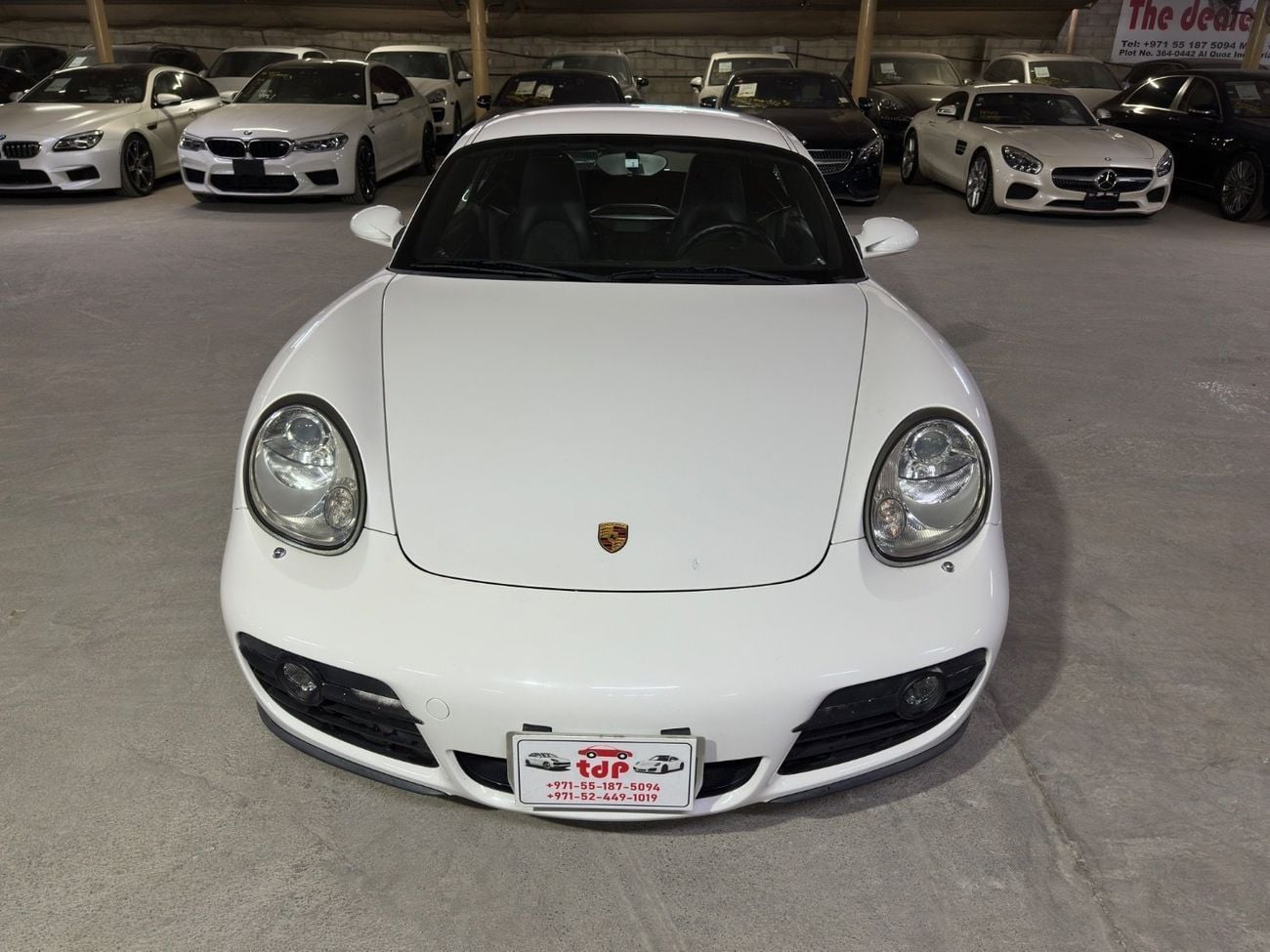 بورش كايمان STD PORSCHE CAYMAN 2008 2.7L | MANUAL TRANSMISSION | SPORTS STEERING WHEEL | HALF LEATHER SEATS