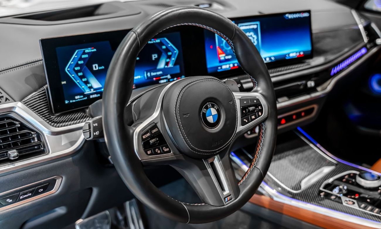 BMW X7 2024 BMW X7 M60i, 2028 BMW Warranty + Service Contract, Satin PPF, Low Kms, GCC