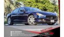 مازيراتي كواتروبورتي MASERATI QUATTROPORTE - 2014 - GCC - ASSIST AND FACILITY IN DOWN PAYMENT - 2345 AED/MONTHLY