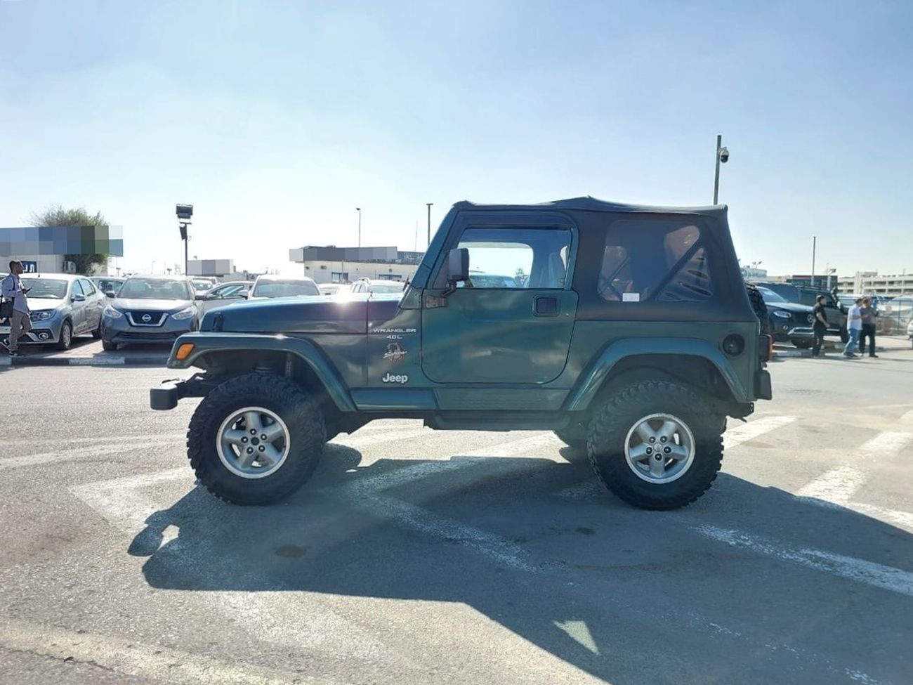 جيب رانجلر JEEP WRANGLER SUV RHD 2000 MODEL 4.0 L PETROL AUTOMATIC(PM75748)