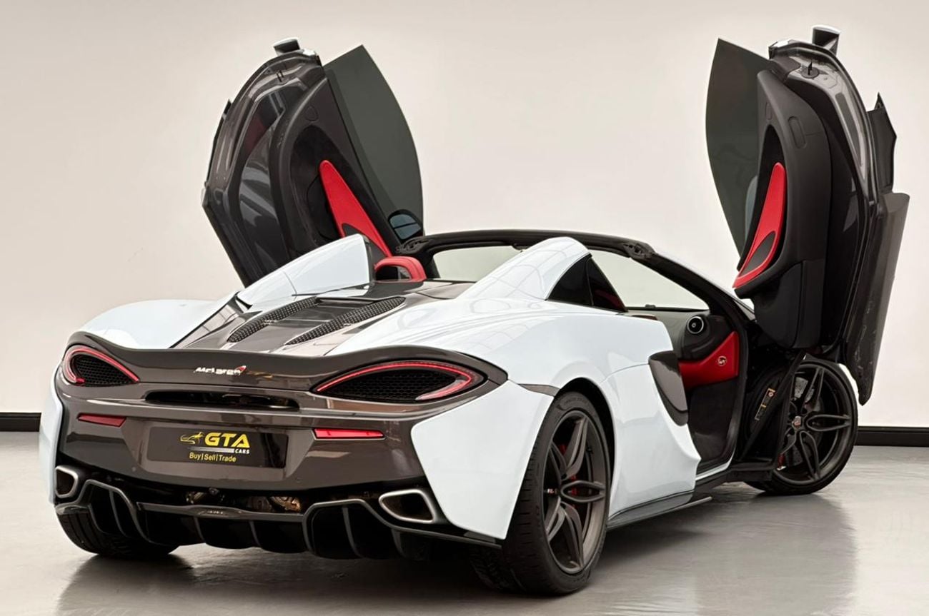 McLaren 570S Spider 2018 McLaren 570s Spider, McLaren Service History, Excellent Condition, GCC