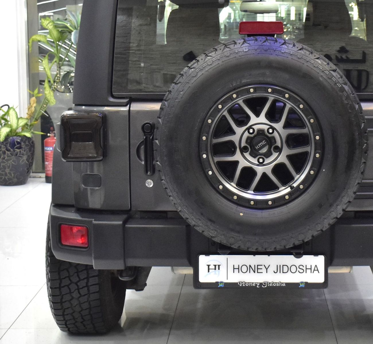 Jeep Wrangler EXCELLENT DEAL for our Jeep Wrangler Sport ( 2017 Model ) in Grey Color GCC Specs