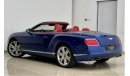 Bentley Continental GTC 2014 Bentley Continental GT-Full Service History-GCC