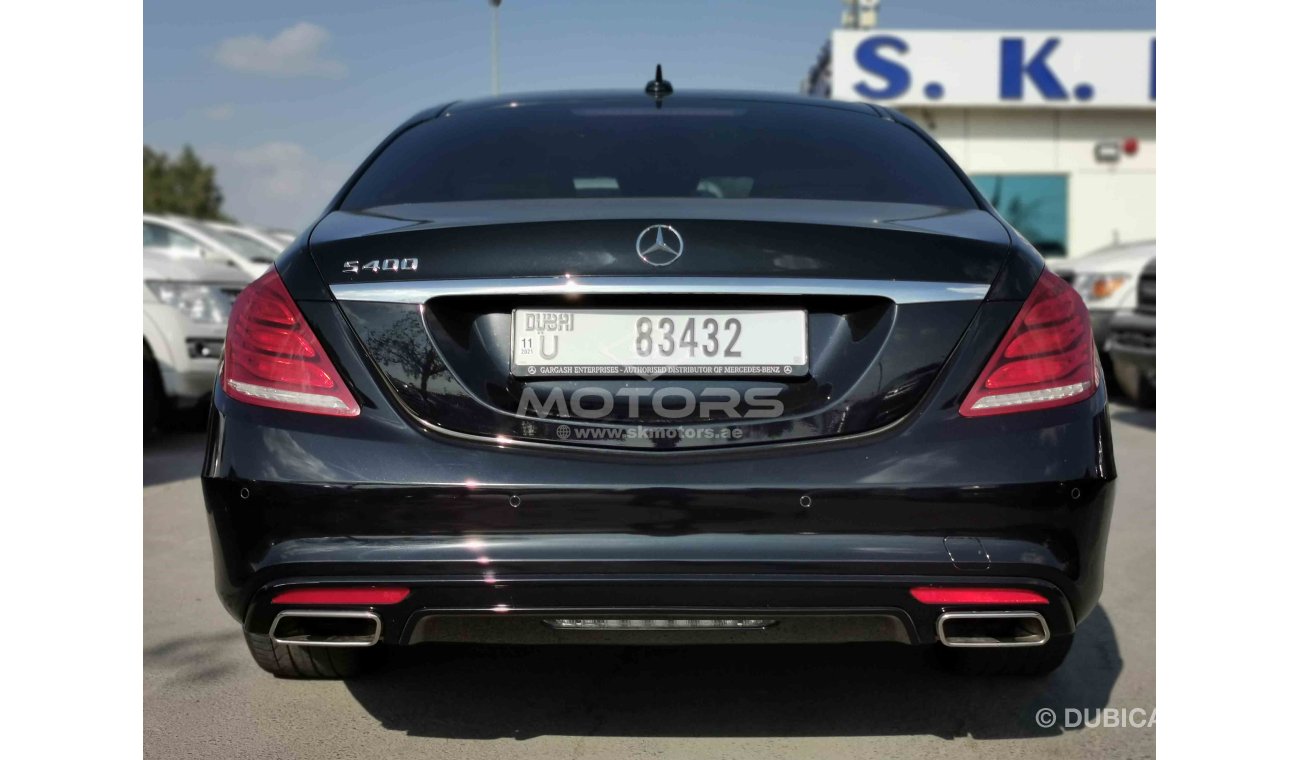 مرسيدس بنز S 400 3.0L Petrol, 19" Alloy Rims, Push Start, LED Head Lights, Cruise Control, LOT-977