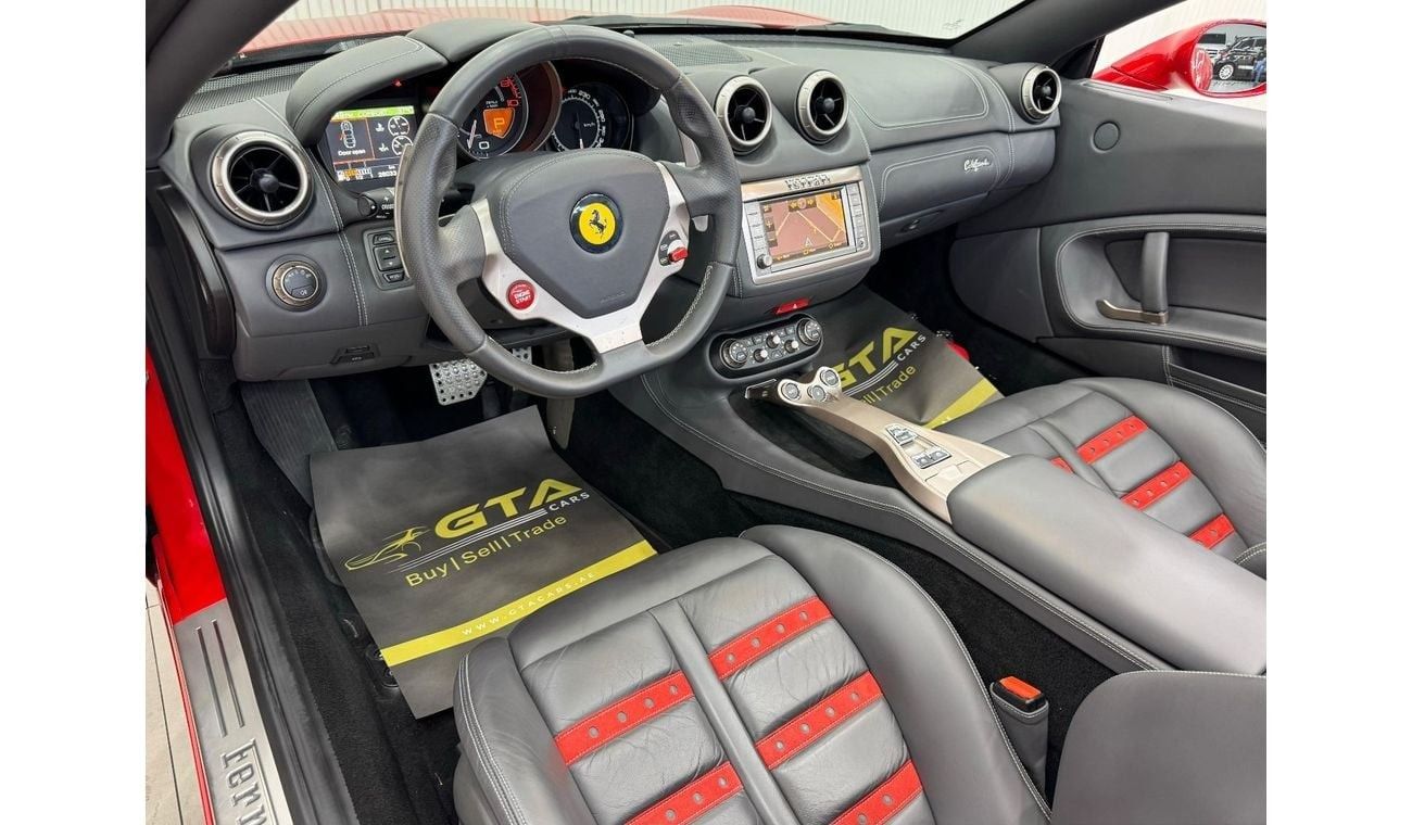 Ferrari California Std 4.3L (460 HP) 2013 Ferrari California, July 2025 Ferrari Warranty, Full Ferrari Service History,