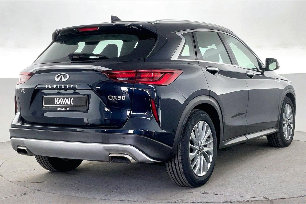 Infiniti QX50 Luxe | Carnival Sale • UP TO AED 20,000 OFF | Guaranteed Warranty | 0 Down Payment