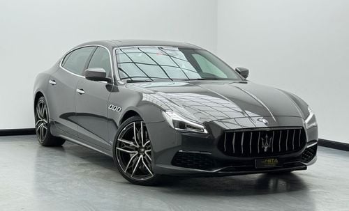 Maserati Quattroporte GTS 3.8L 2020 Maserati Quattroporte GTS GranLusso, 1 Year Warranty, Service History, GCC