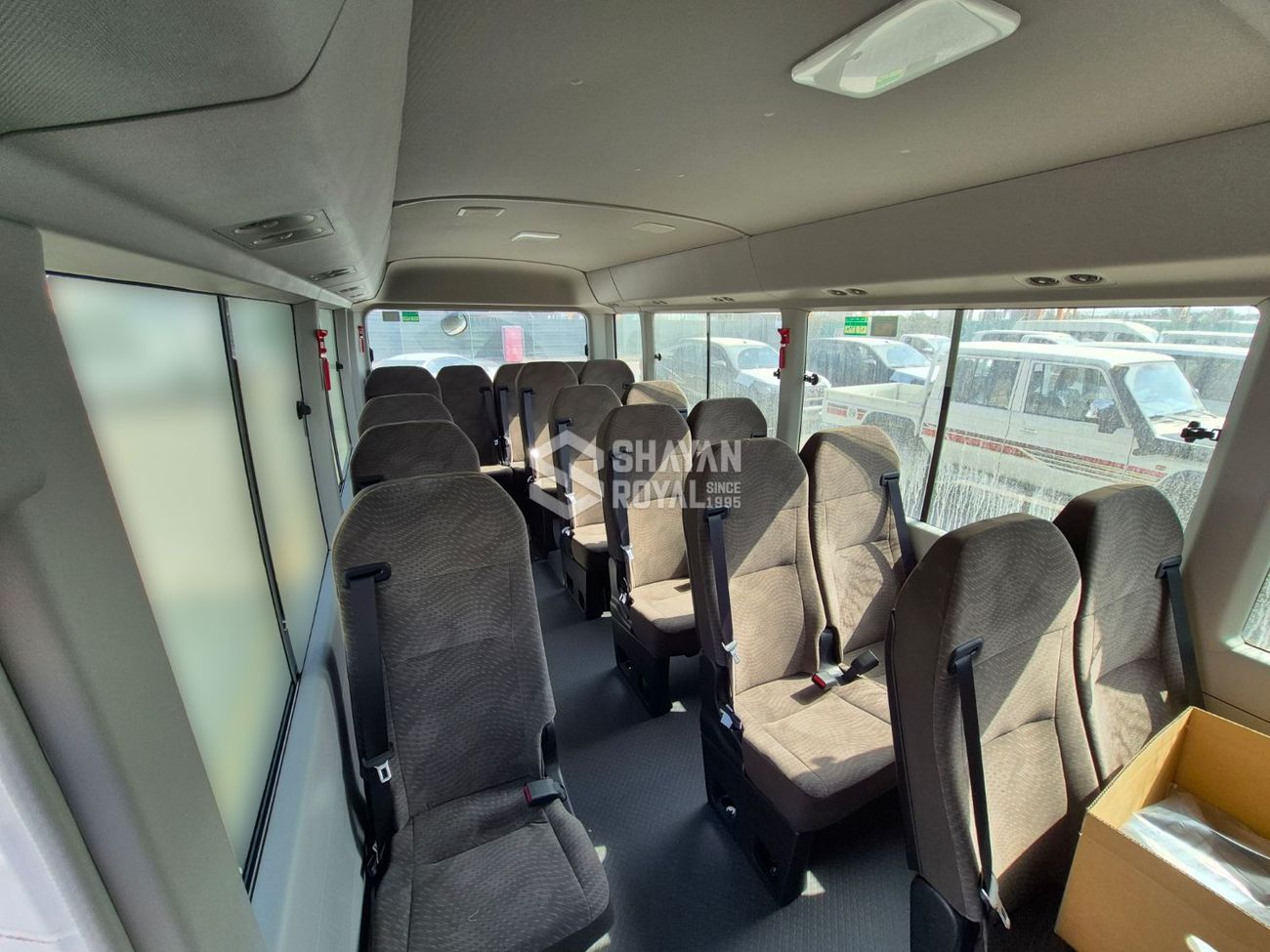 Toyota Coaster LHD 2.7L DLX PETROL 4CYL 23-SEATER MT 2025MY
