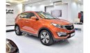 Kia Sportage EXCELLENT DEAL for our KIA Sportage ( 2016 Model ) in Orange Color GCC Specs