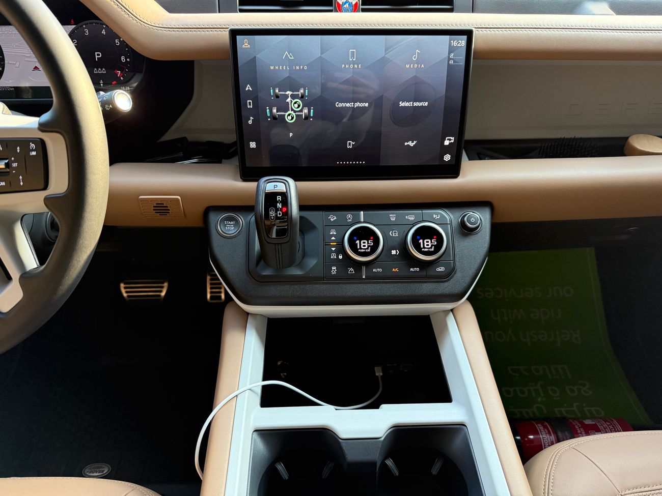 لاند روفر ديفندر X DYNAMIC BLACK EDITION GCC DUBAI AL TAYER