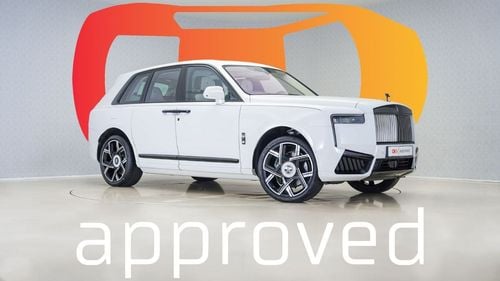 رولز رويس كولينان Cullinan Black Badge | AED 35,071 PM | Warranty-Service September 2028 | GCC