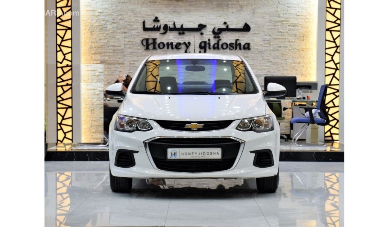 شيفروليه أفيو EXCELLENT DEAL for our Chevrolet Aveo ( 2019 Model! ) in White Color! GCC Specs