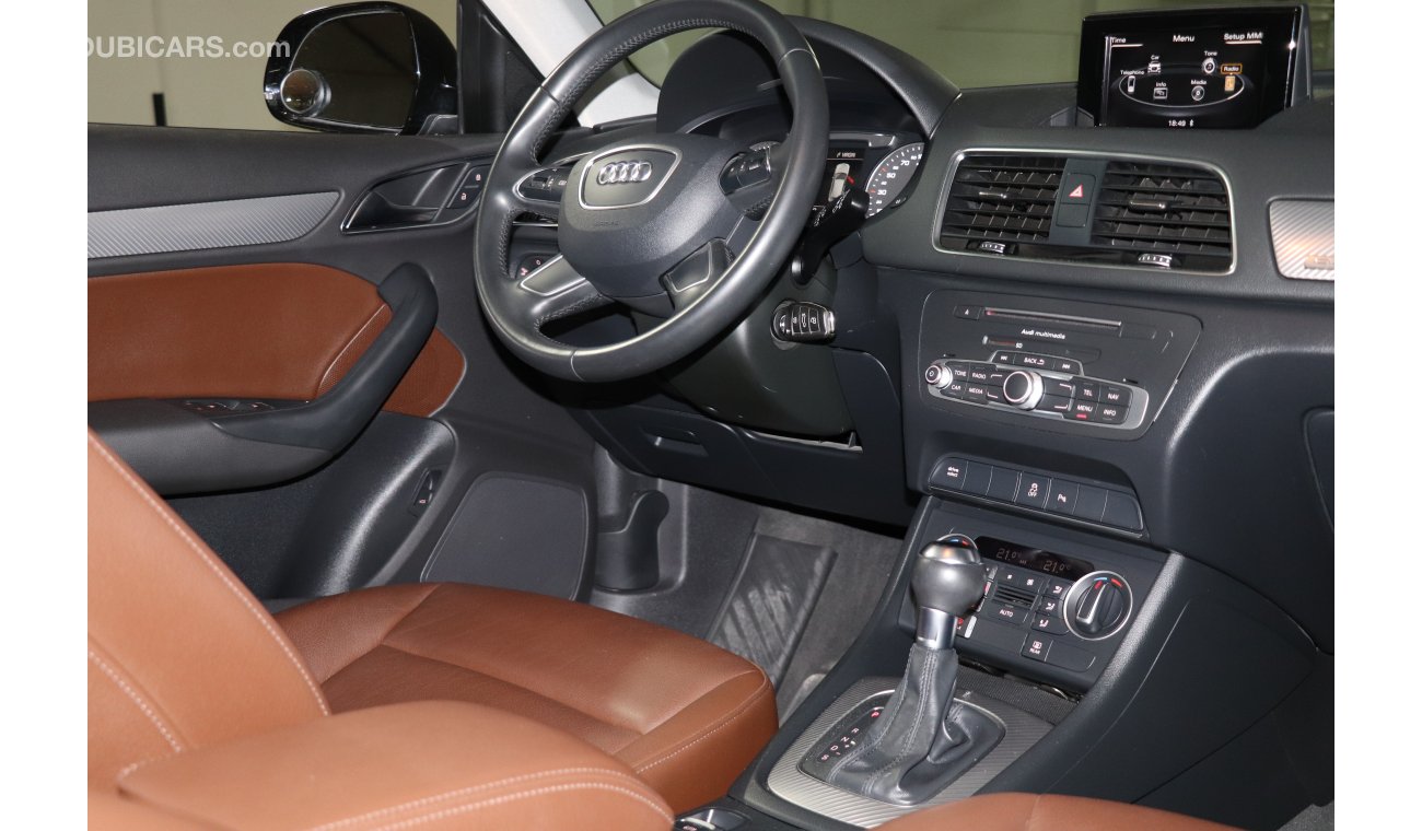 Audi Q3 35TFSI 2016 GCC under Warranty with Zero downpayment