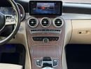 Mercedes Benz C300 AMG AED 1,440 P.M | 0% DOWN PAYMENT | MERCEDES-BENZ C300 COUPE | 2021 | AMERICAN SPECS