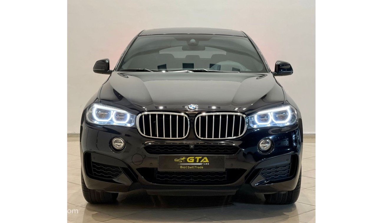 بي أم دبليو X6 2017 BMW X6 xDrive50i M-Sport, BMW Warranty-Service Contract-Full Service History, GCC