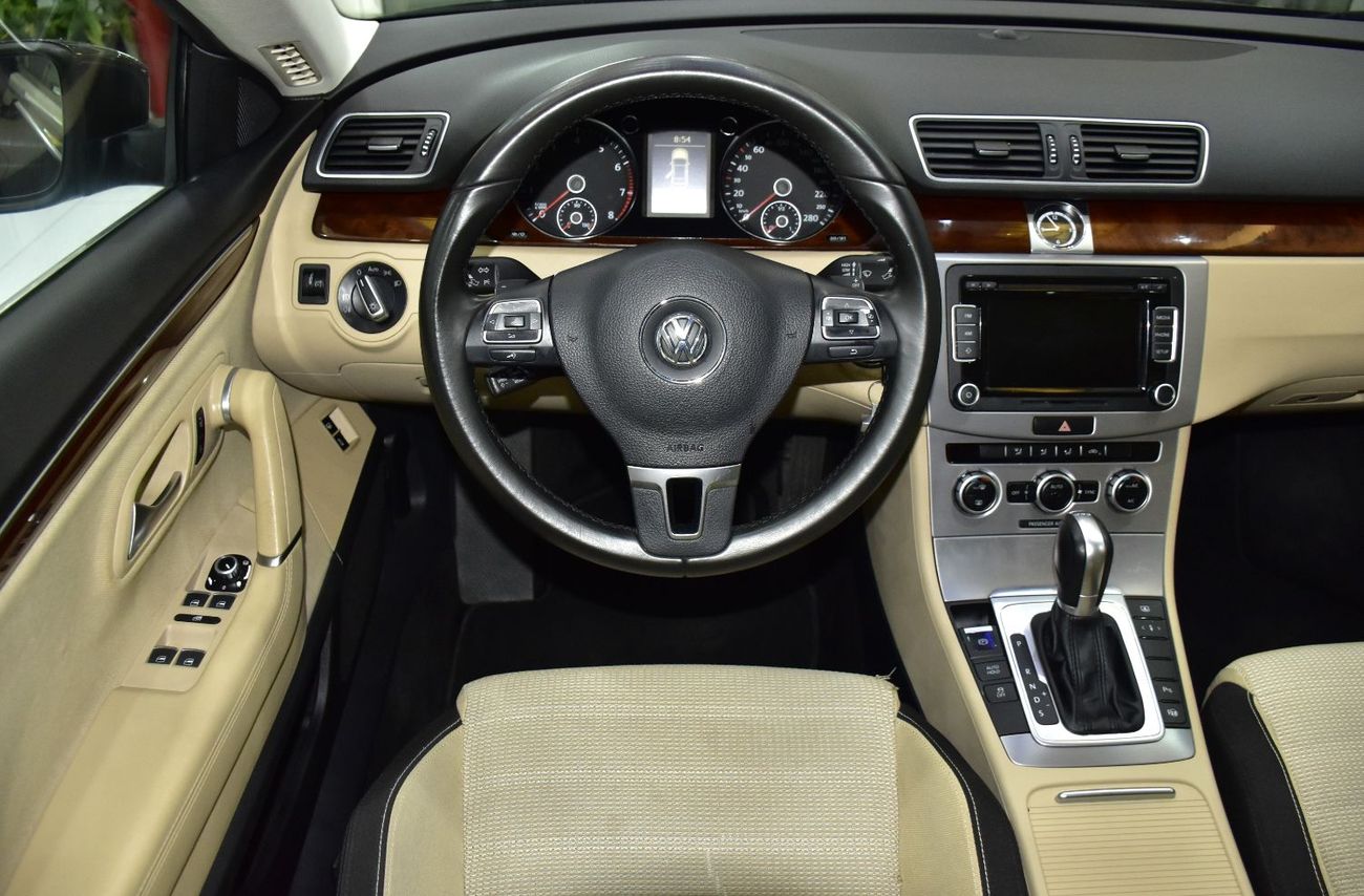 Volkswagen CC EXCELLENT DEAL for our Volkswagen CC ( 2015 Model ) in Brown Color GCC Specs