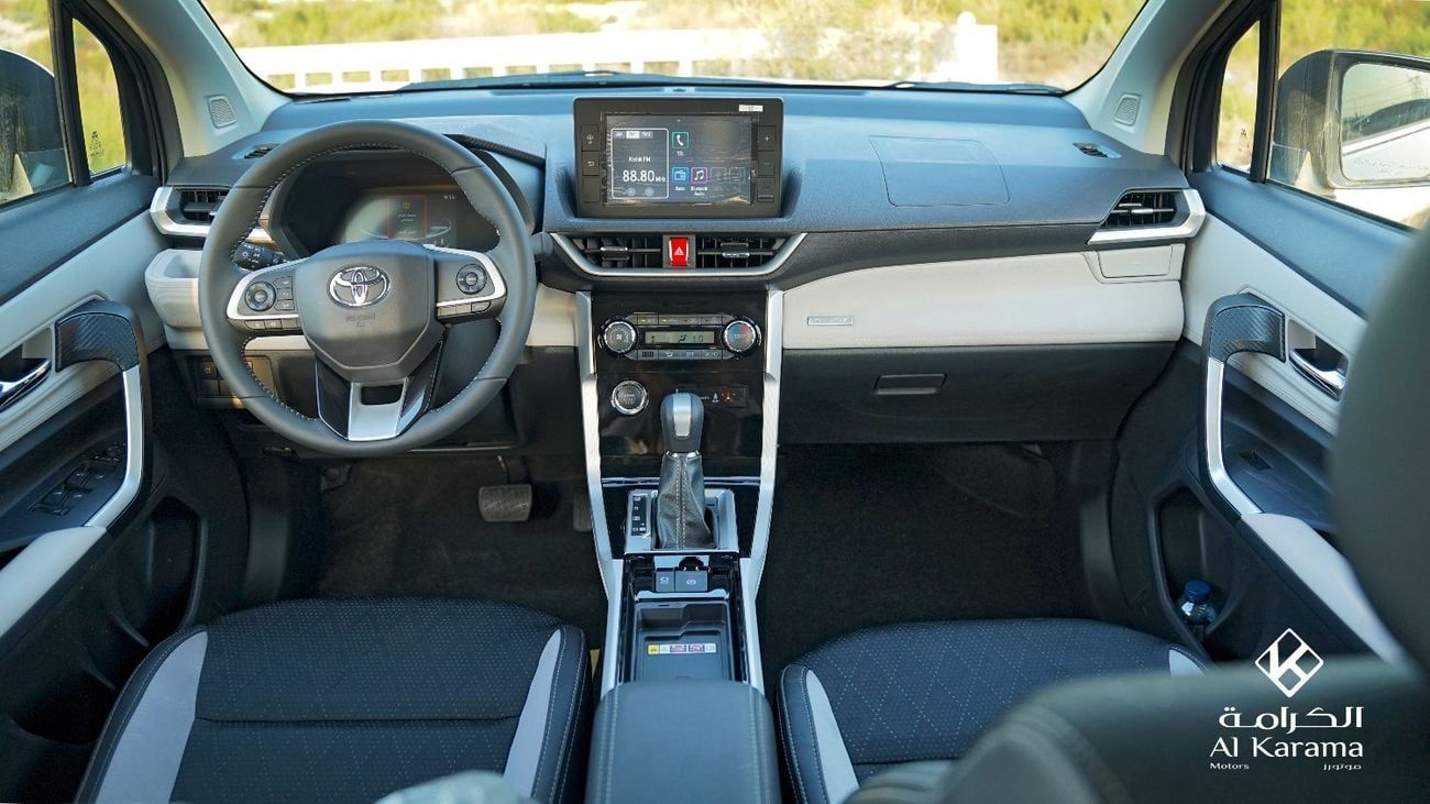 Toyota Veloz 1.5L - 7 Seater - Rear Camera - Wireless Charger - GCC Specs - Alloy Wheels