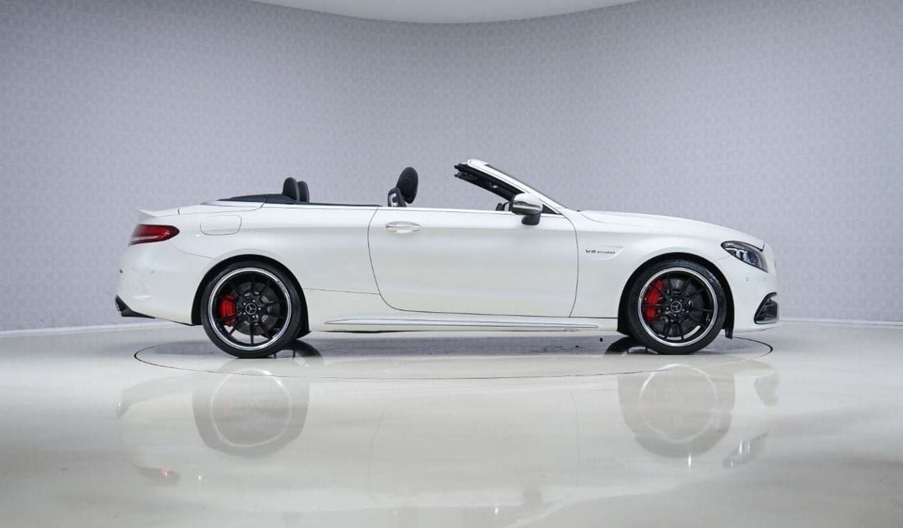 Mercedes-Benz C 63 AMG S Convertible - AED 5,567 P/M - 2 Years Warranty